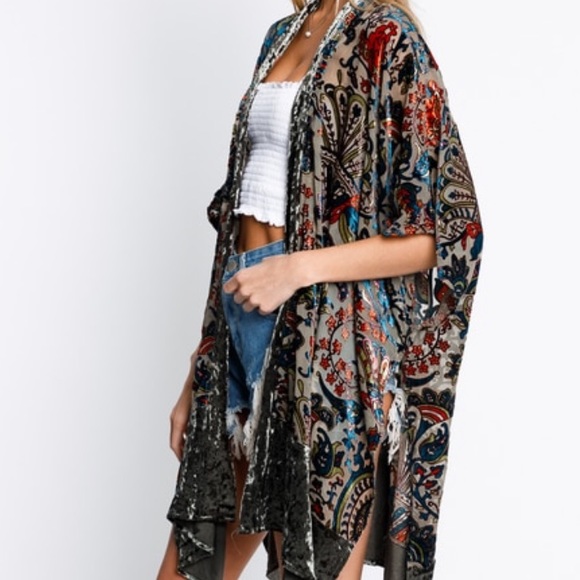 ❤️LAST NEW Stunning Olive Green Kimono Cardigan - Picture 3 of 11